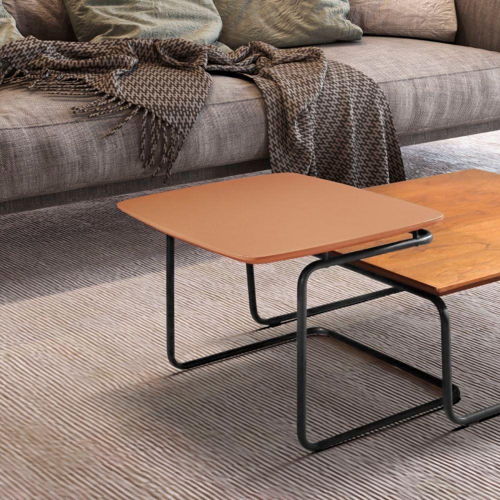 Mesa De Centro Kairos 54x43cm Larflex Cor:terracota - 3