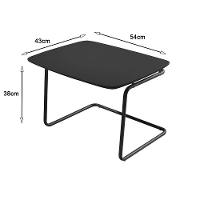 Conjunto Mesa De Centro Kairos Larflex Cor:preto - 3