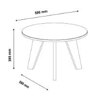 Mesa De Centro Espanha Com Espelho Off White Artely Off White - 3