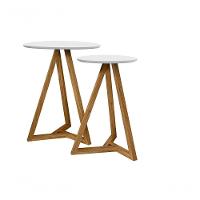 Mezanino Lateral Classic Branco/Nature - Tebarrot - 3