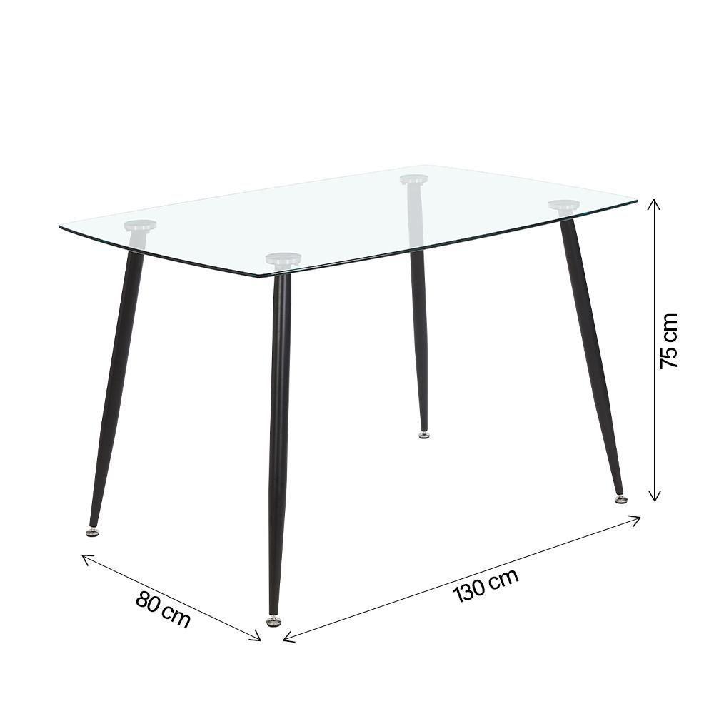 Mesa De Centro Decorativa Glass 130 Cm Opt - 2