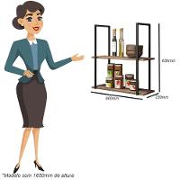 Kit Mesas Laterais E Prateleira D01 Design Demolição