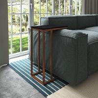 Mesa Lateral Encaixe Elena Cobre E Tampo Preto Asturias - Cor: Preto - 1