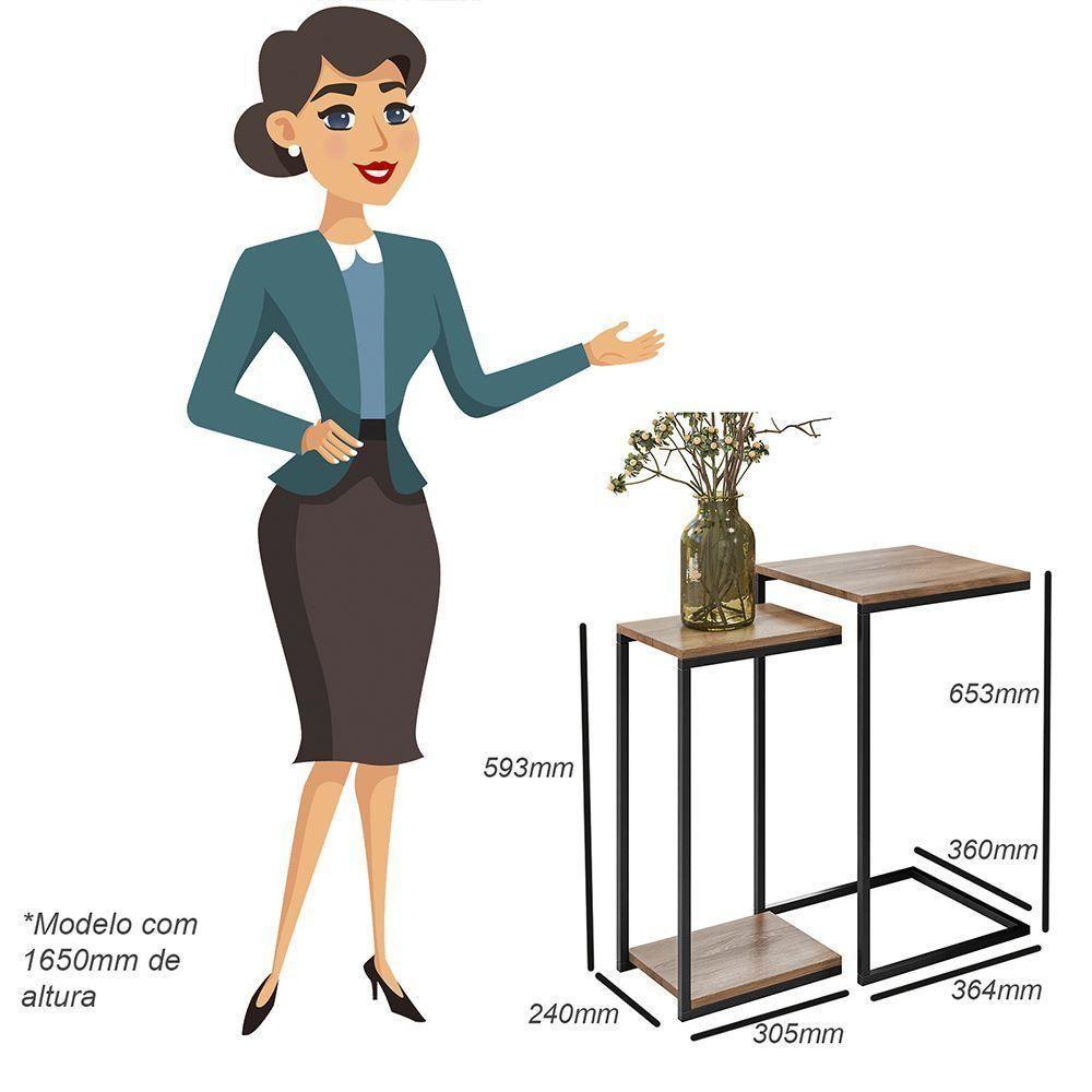 Mesa De Centro Espelhada Com Mesas Laterais Demolição - 4