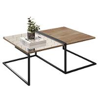 Mesa De Centro Espelhada Industrial D01 Design Demolição - 1