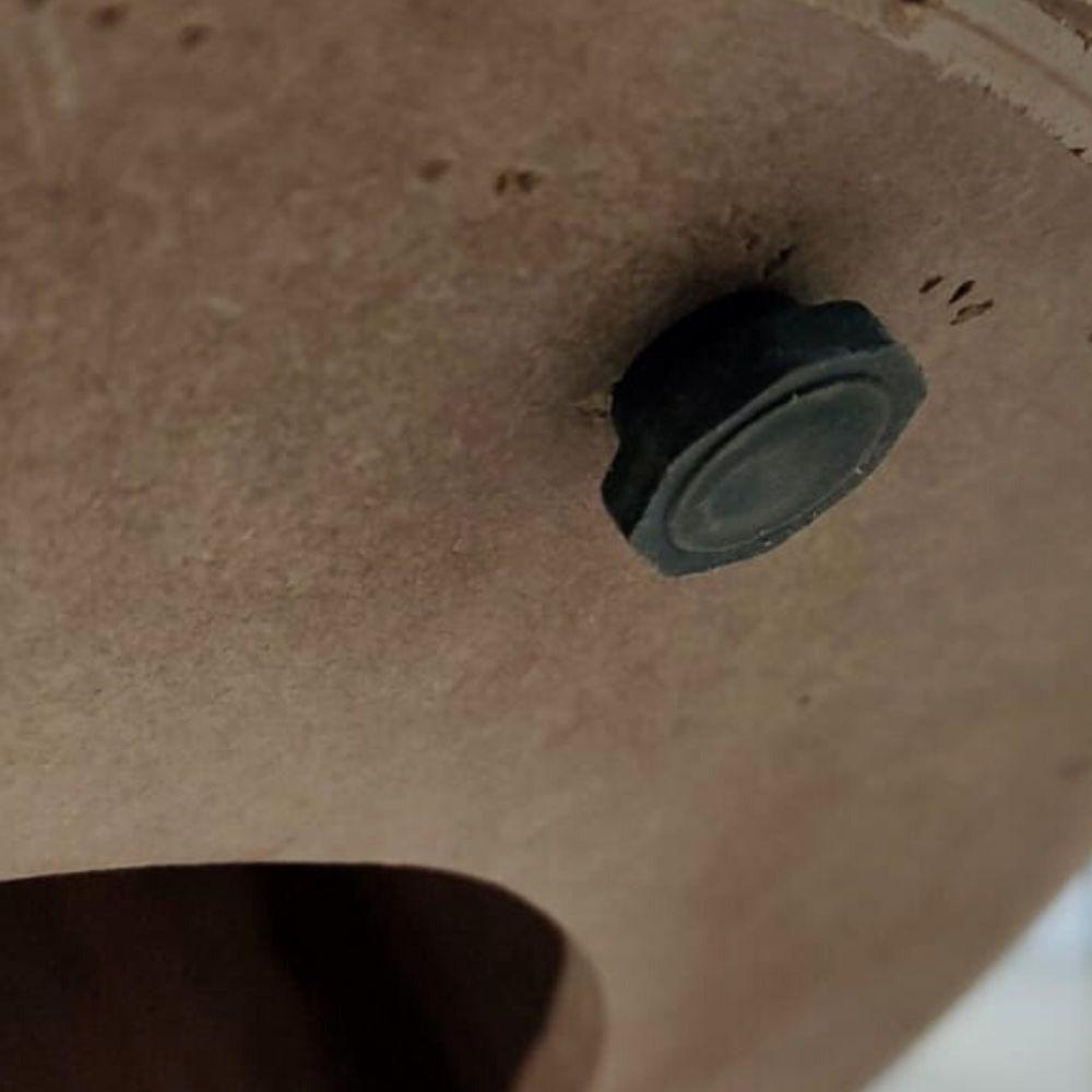 Conjunto 3 Mesas De Centro Isis Redonda Tampo Off White - 4