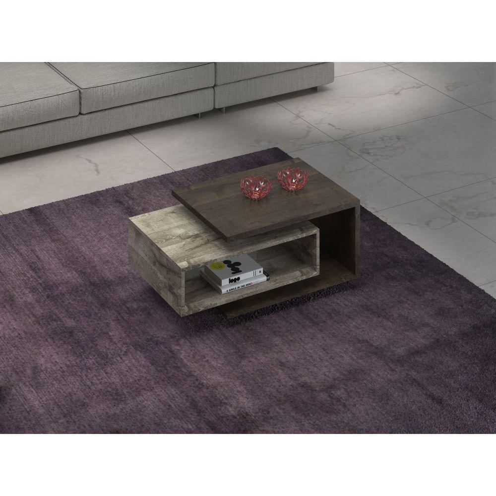 Mesa de Centro Diva Cacau Grigio - 1