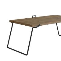 Mesa Multiuso Para Notebook 62cm Estrutura Preto Fosco - 8