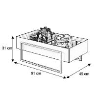 Mesa Centro Suri Creme - 2
