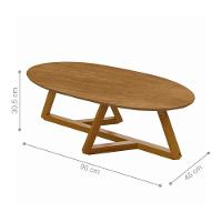 Jogo De Mezanino Lateral Com Mesa De Centro Juventus Nature - 5