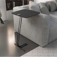 Mesa De Apoio Bandeja Preta Base Preta - 3