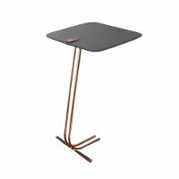 Mesa De Apoio Bandeja Concreto Base Cobre - 1