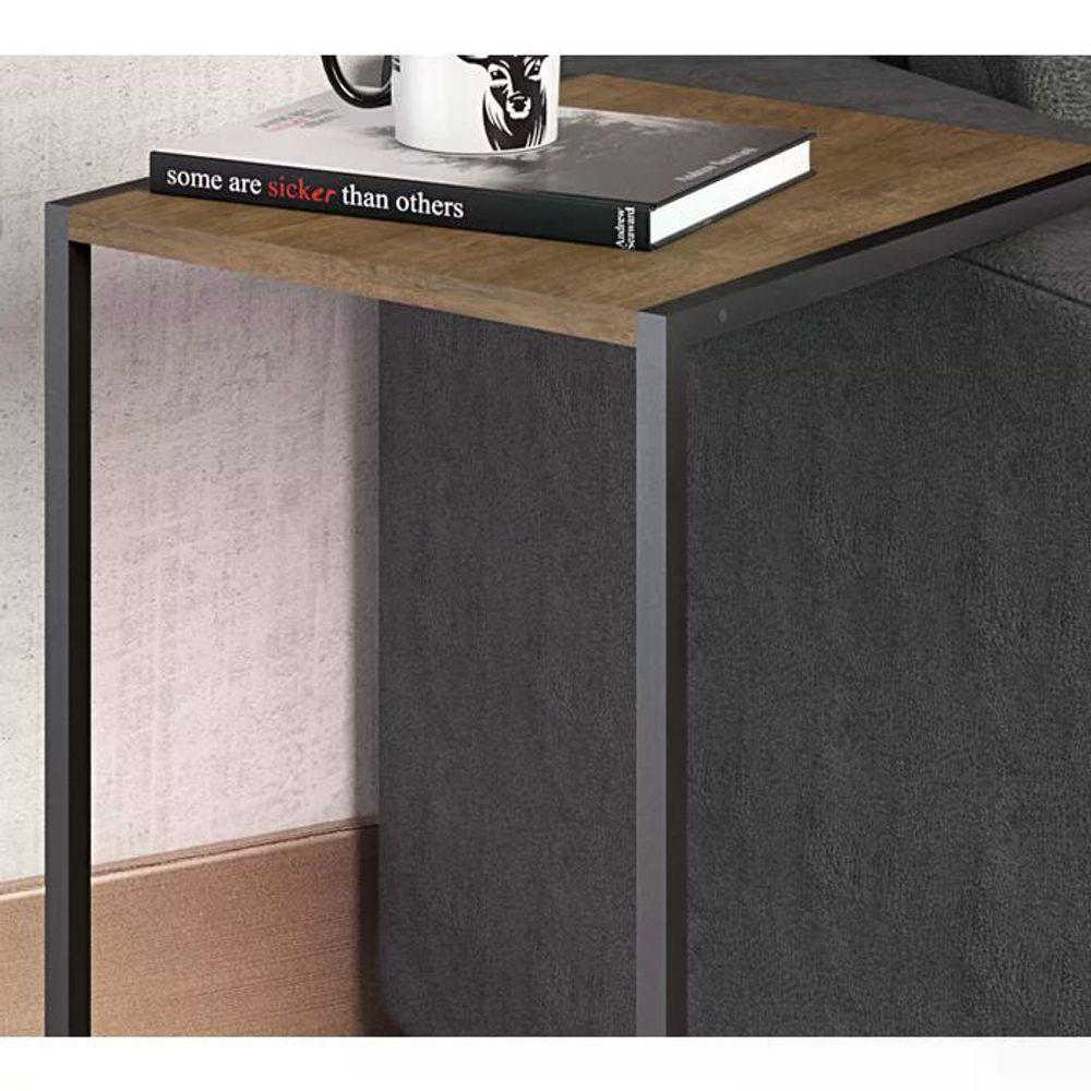 Mesa Lateral 27820 Linha Complementos Preto - 7