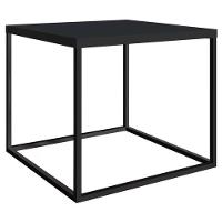 Mesa Lateral Cube 24803 Linha Complementos Preto - 1