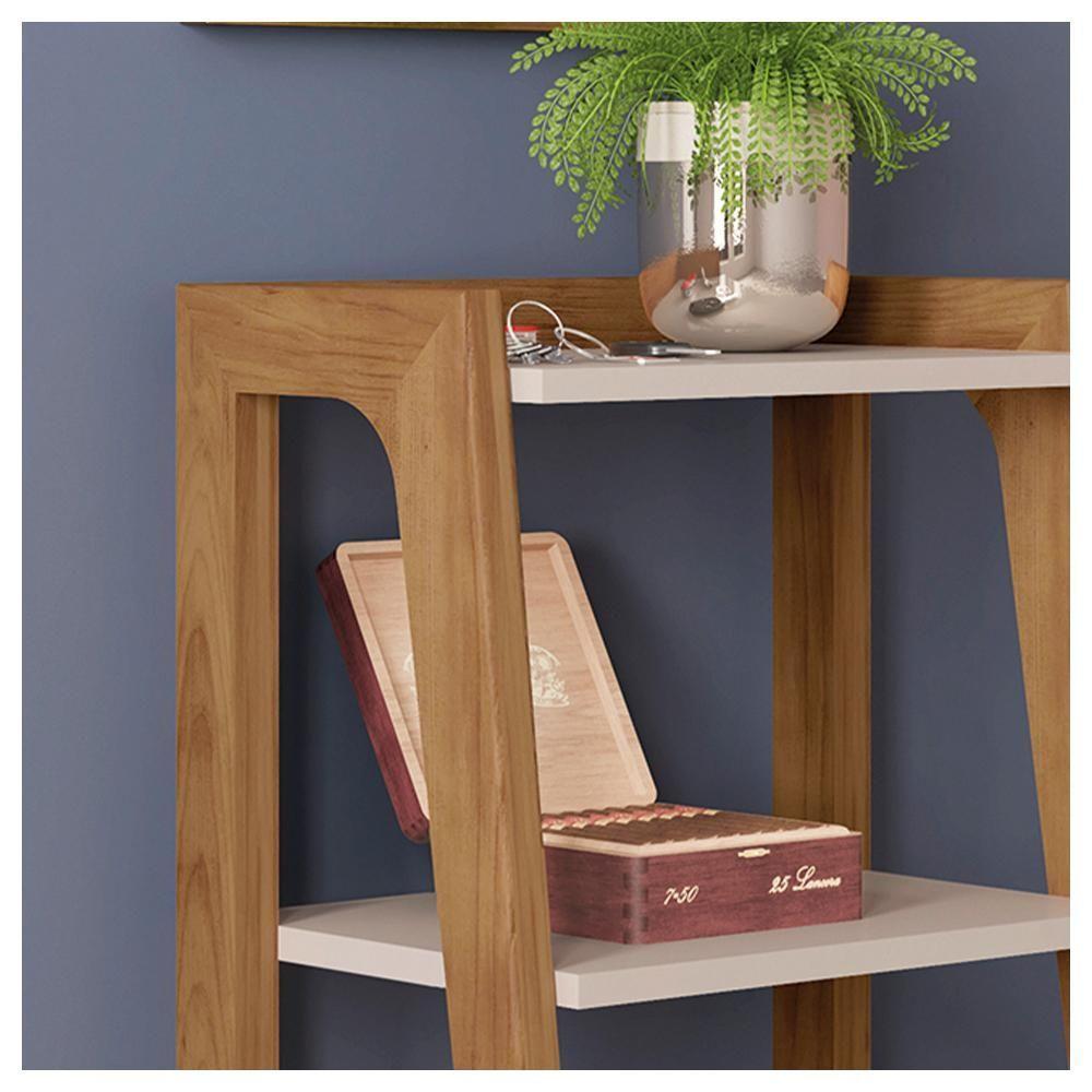 Mesa Lateral Centro E Apoio Decorativa Loft Caemmun - 3