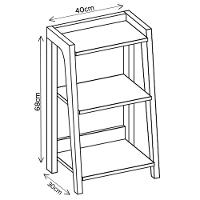 Mesa Lateral Centro E Apoio Decorativa Loft Caemmun