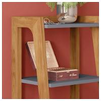 Mesa Lateral Apoio Centro Loft Cinza Natture Líder Design - 3