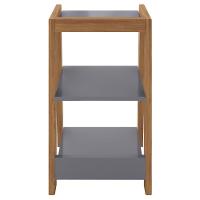 Mesa Lateral Apoio Centro Loft Cinza Natture Líder Design - 5