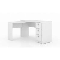 Mesa de Canto para Escritório ME4101 Branco Tecno Mobili - 1