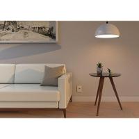 Mesa Lateral de Canto Pé Palito Preta 50cm - 4