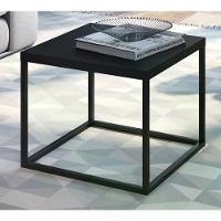 Mesa De Centro Ou Lateral 24801 Linha Complementos Preto - 6