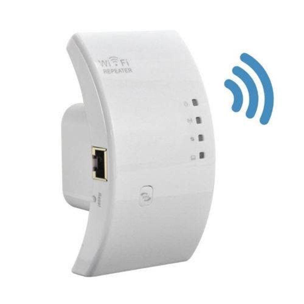 Roteador Repetidor Sinal Wifi 300Mbps Wps Ap Aumentar Sinal . - 1