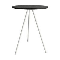 Mesa Lateral Gabriela Wood Preto E Branco - Preto - 3