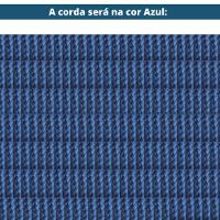 Mesa De Centro Saibi Ozki 120 Cm Madeira Eucalipto Cedro Corda Plana Azul - 3