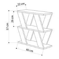 Mesa Lateral Jasmine 100% Mdf - 2