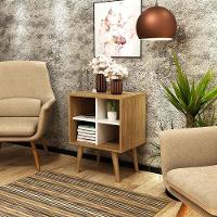 Mesa De Apoio Nicho E1720 Natural Off White - 5