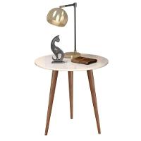 Conjunto De Mesas De Apoio E Lateral Tavares Off White - 3