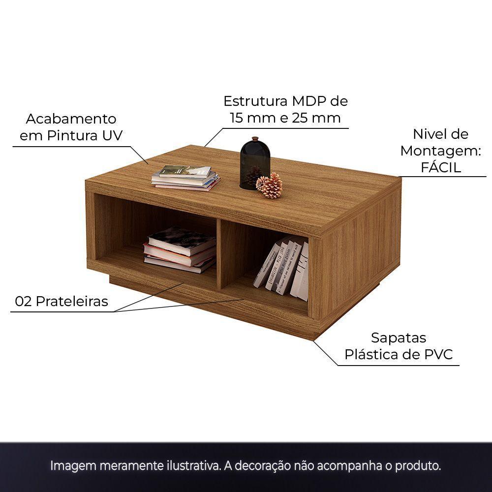 Mesa De Centro Para Mc2232 Mdp Natural/Off White - 4