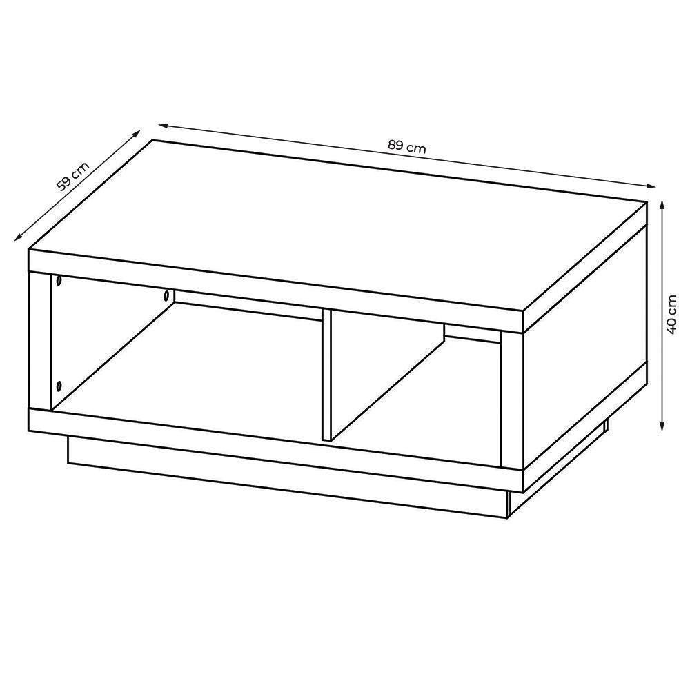 Mesa De Centro Para Mc2232 Mdp Natural/Off White - 5
