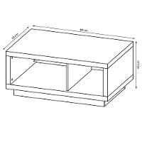 Mesa De Centro Para Mc2232 Mdp Natural/Off White - 5