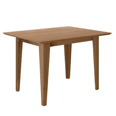 Mesa para Sala de Jantar Kate 4 Lugares Retangular em MDP 120x90cm Amadeirado