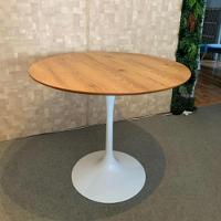 Mesa De Jantar Tulipa Saarinen Redonda 90 Cm Antíqua Branco - 2