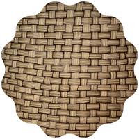 Mesa De Jantar Cone Oval 198x122 Cm Tampo Antíqua Base Fibra Sintética Cor Marrom - 3