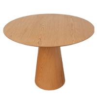 Mesa De Jantar Cone 150 Cm Base Madeira Freijó Tampo Freijó Marrom - 1