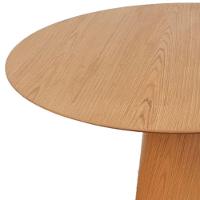 Mesa De Jantar Cone 150 Cm Base Madeira Freijó Tampo Freijó Marrom - 2