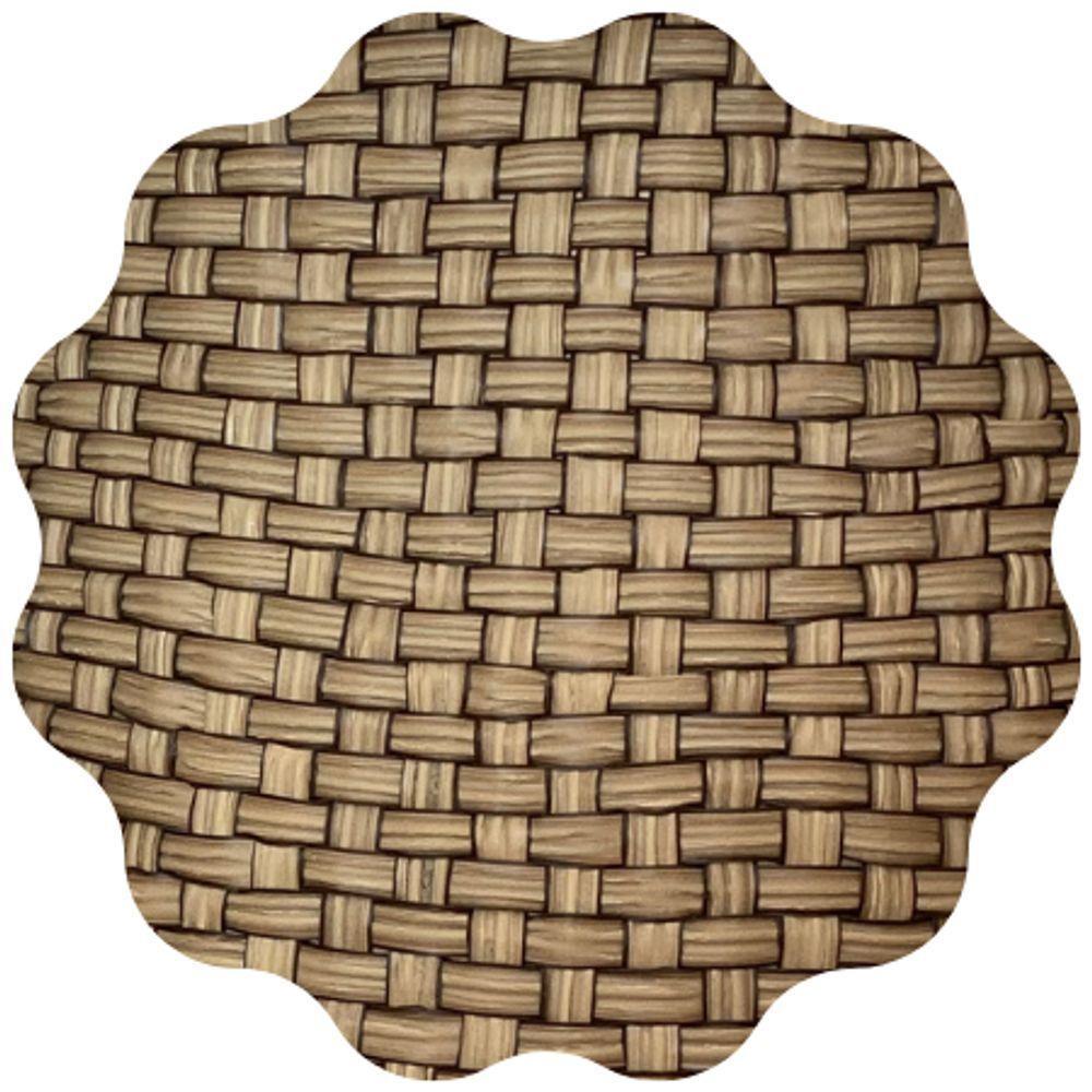 Mesa De Jantar Cone Oval 160x90 Cm Tampo Antíqua Base Fibra Sintética Cor Marrom - 7