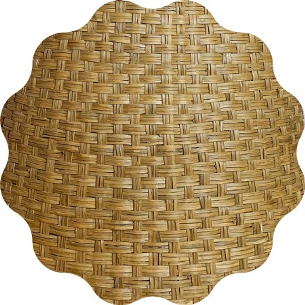 Mesa De Jantar Cone Oval 180x100 Cm Tampo Laca Branca Base Fibra Natural Cor Mocassim - 6
