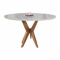 Mesas De Jantar Pandora Cor Off White Diâmetro 90cm - 2