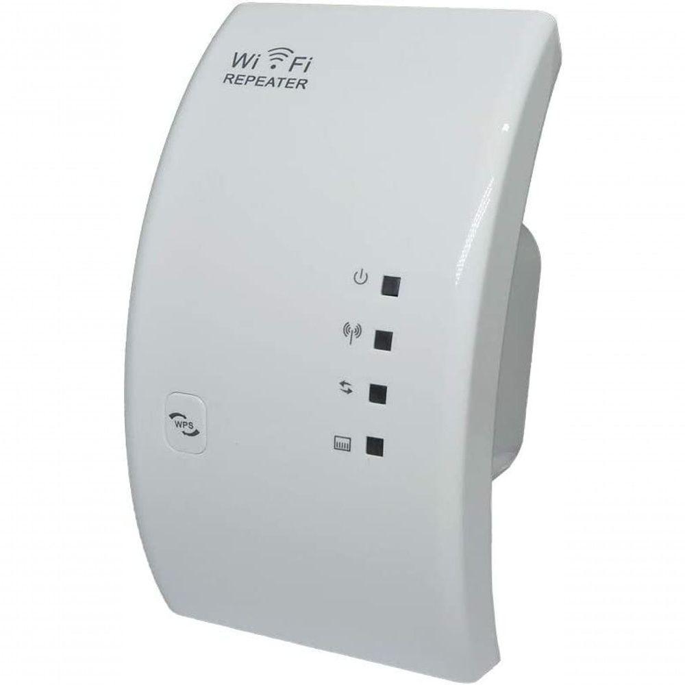 Roteador Repetidor Sinal Wifi 300Mbps Wps Ap Aumentar Sinal - 1