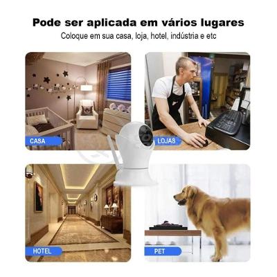 Câmera Ip C360 Segurança Wifi Hd 1080P Sem Fio 360º 8165Hp