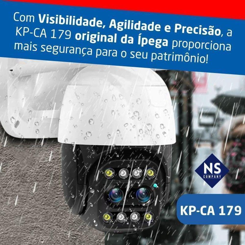 Camera Speed Dome Ip Wifi Ípega-Ca179 Reconhecimento Facil - 6