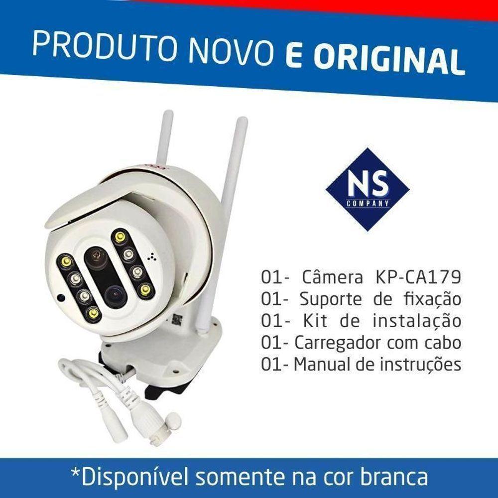 Camera Speed Dome Ip Wifi Ípega-Ca179 Reconhecimento Facil - 7
