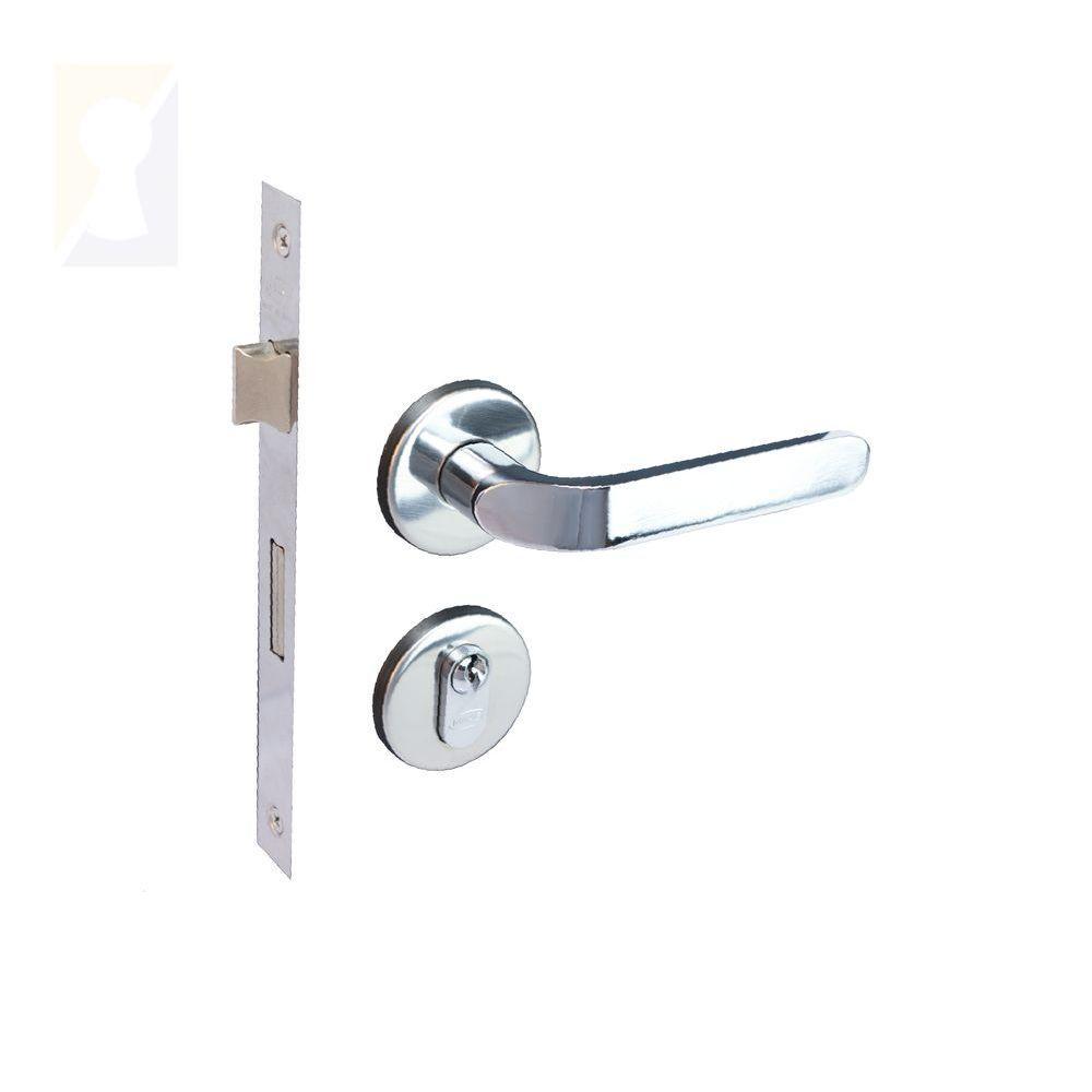 Fechadura Imab Externa Luna Cromado - 1