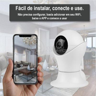 Câmera Ip C360 Segurança Wifi Hd 1080P Sem Fio 360º 8165Hp
