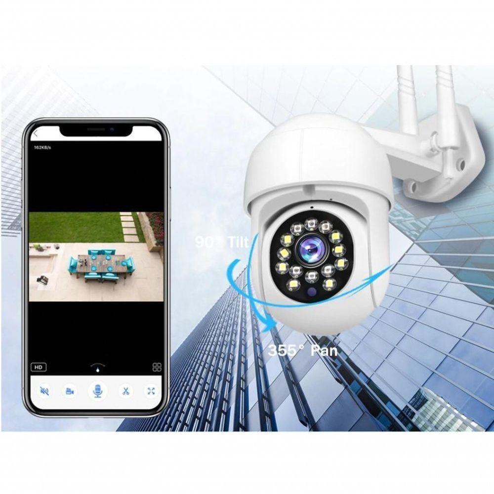 Câmera Segurança Wifi Ip Ptz Dome Auto Tracking Yoosee Ham - 3