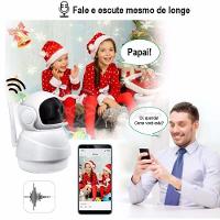 Câmera Ip C360 Segurança Wifi Hd 1080P Sem Fio Jortan 8166Xp - 7